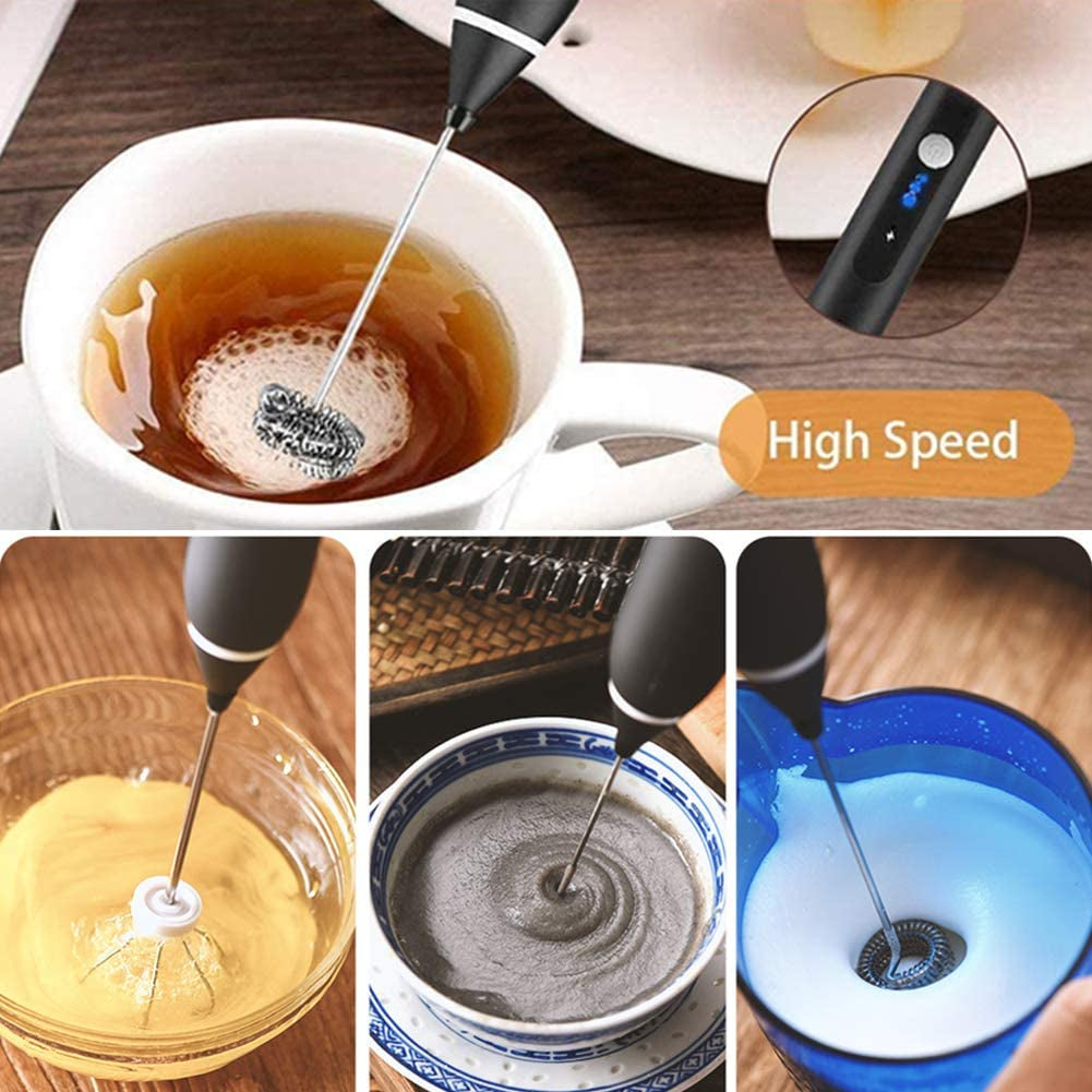 Electric Milk Frother & Whisk – 2 in 1