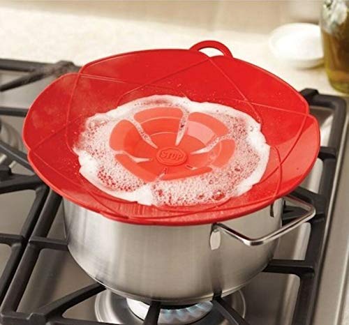 Silicone Spill Stopper Multi-Function Lid