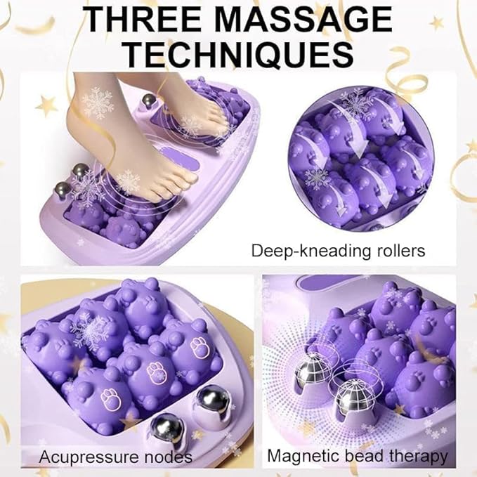 Foot Massage Roller with Acupressure Nodes