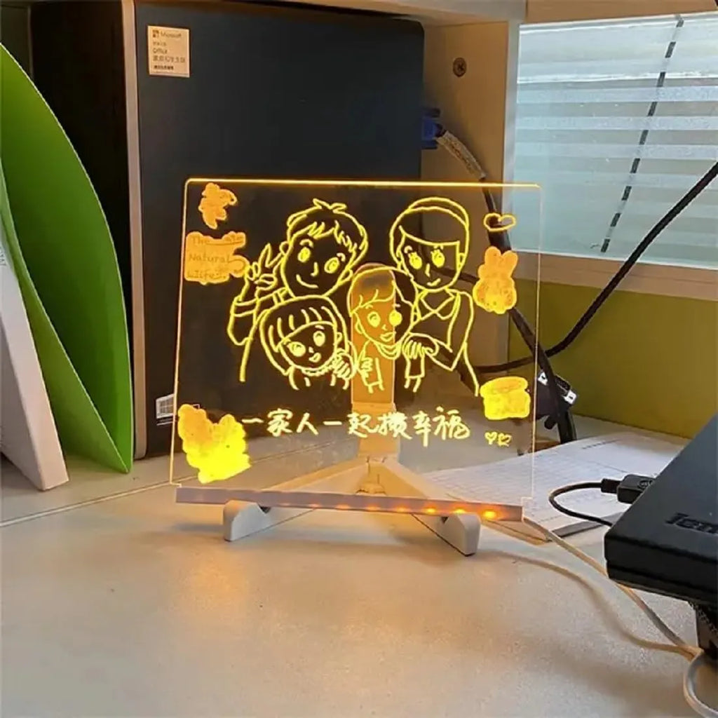 3D Acrylic Writing Pad