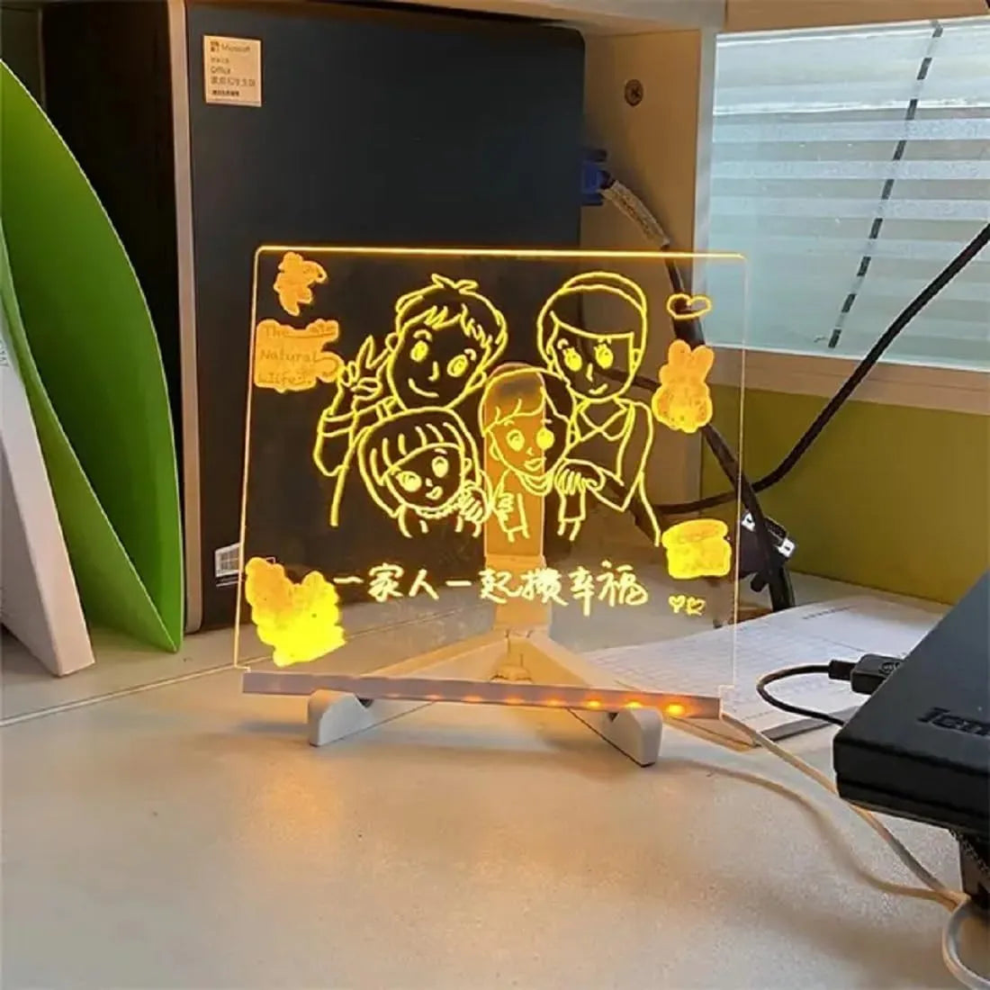 3D Acrylic Writing Pad