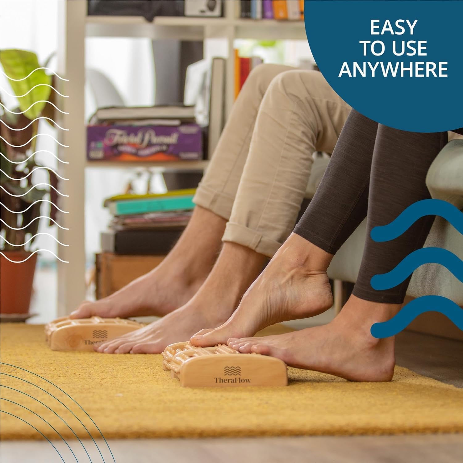 Wooden Foot Massager