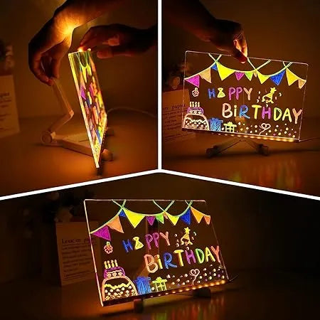 3D Acrylic Writing Pad