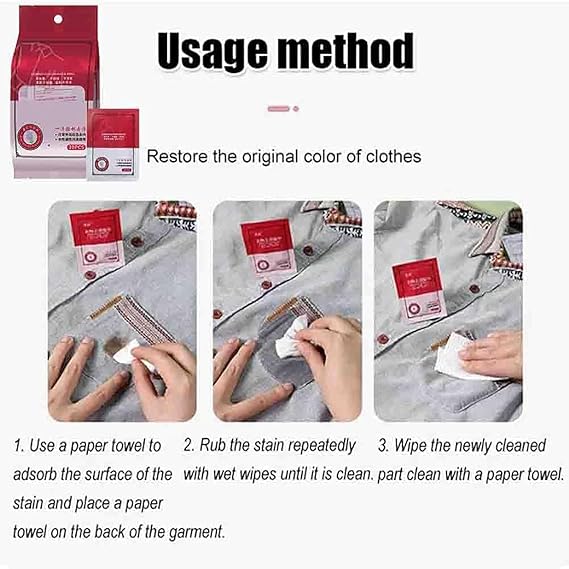 Multi-Use Stain Remover Wipes