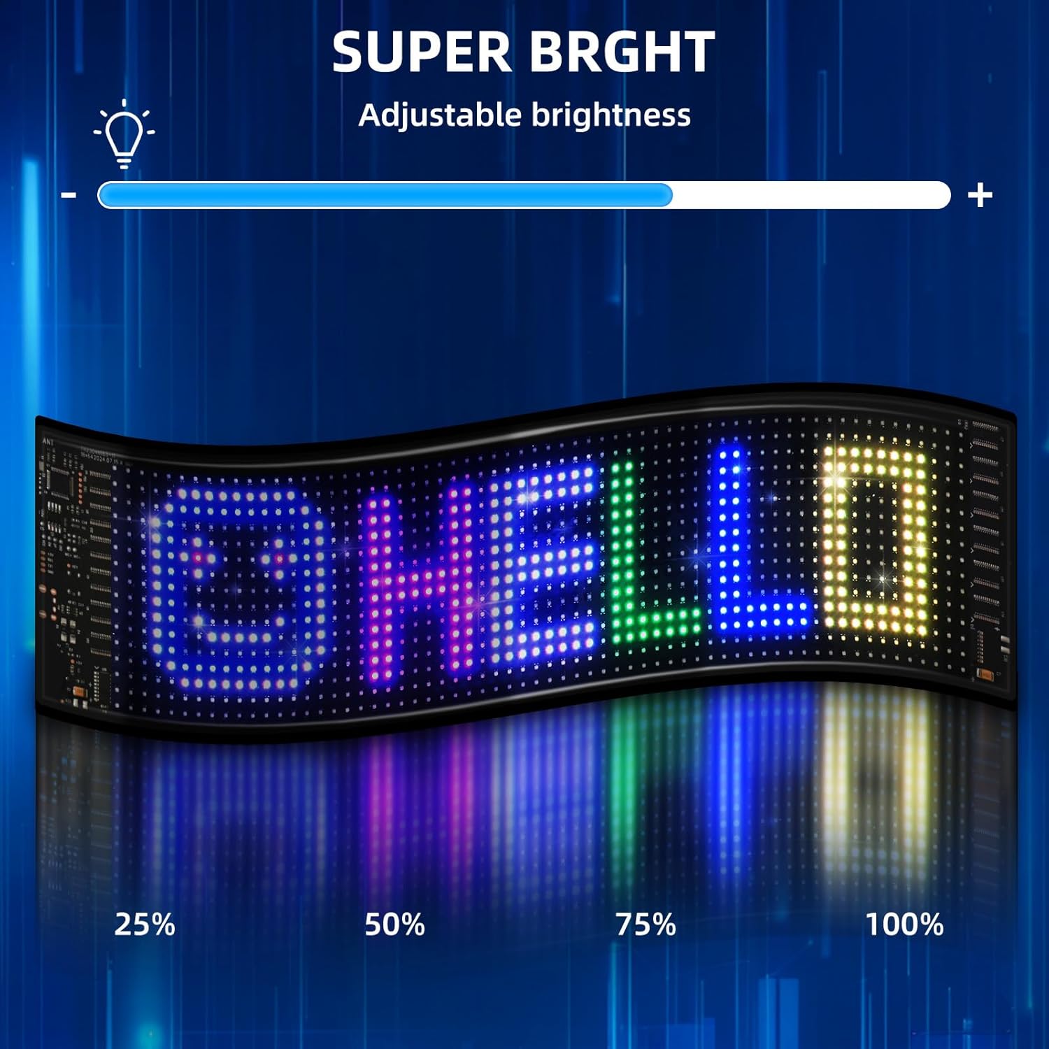 LED Matrix Display Panel - Car Sign