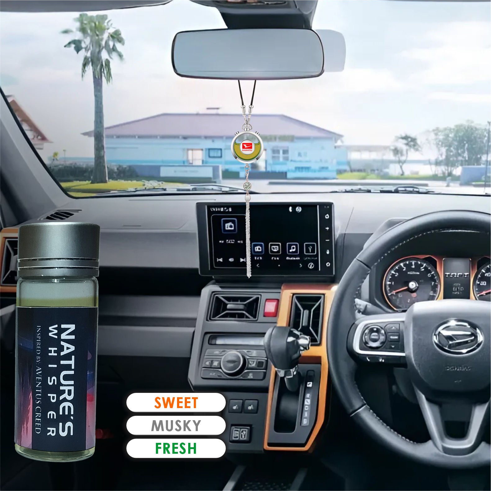 Car Perfume Pendant (Upgraded)