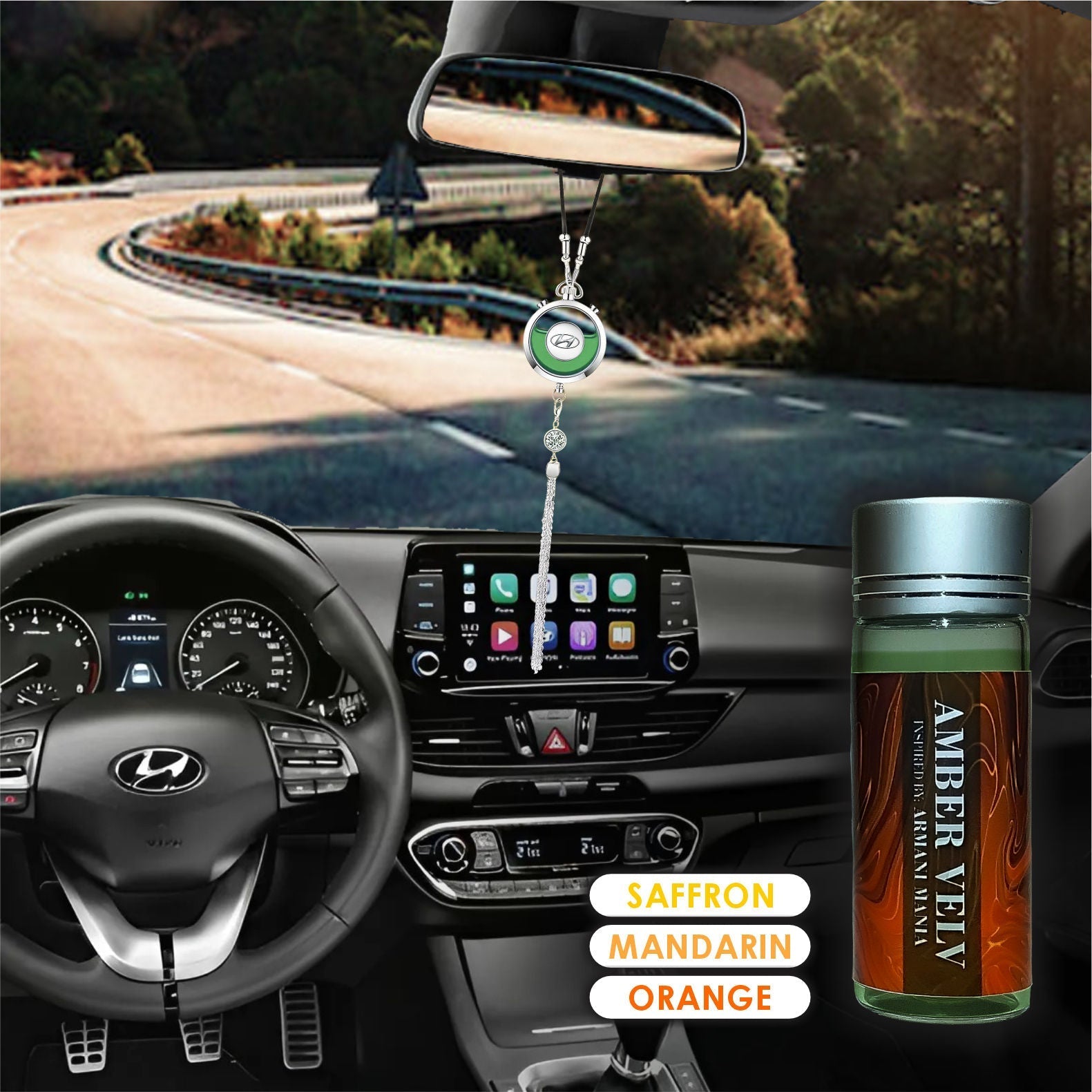 Car Perfume Pendant (Upgraded)
