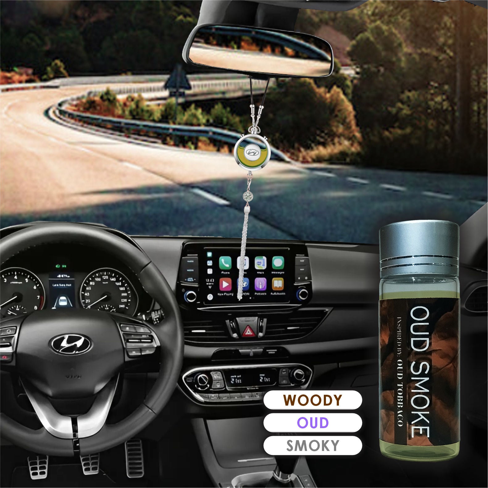 Car Perfume Pendant (Upgraded)