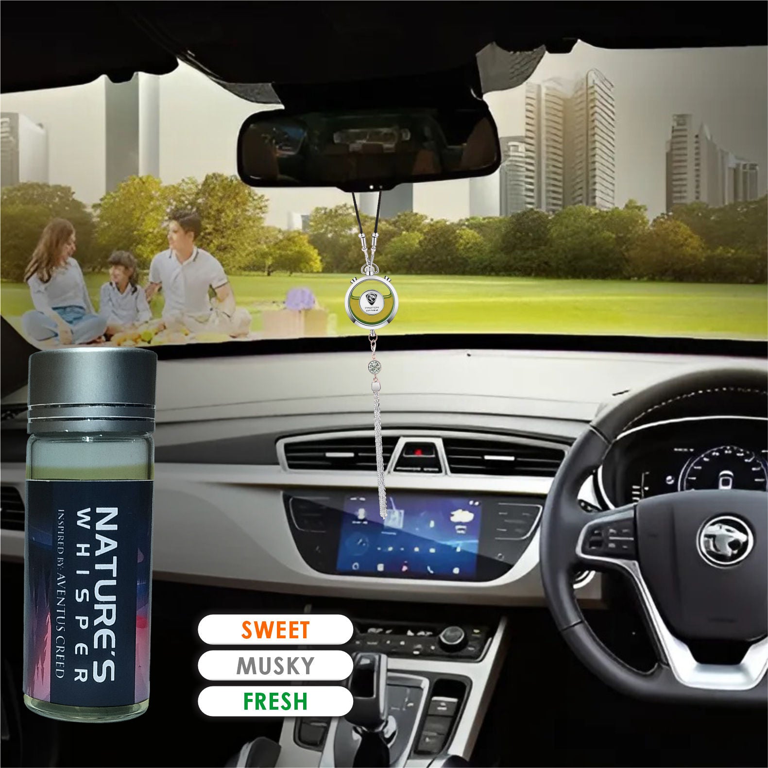 Car Perfume Pendant (Upgraded)