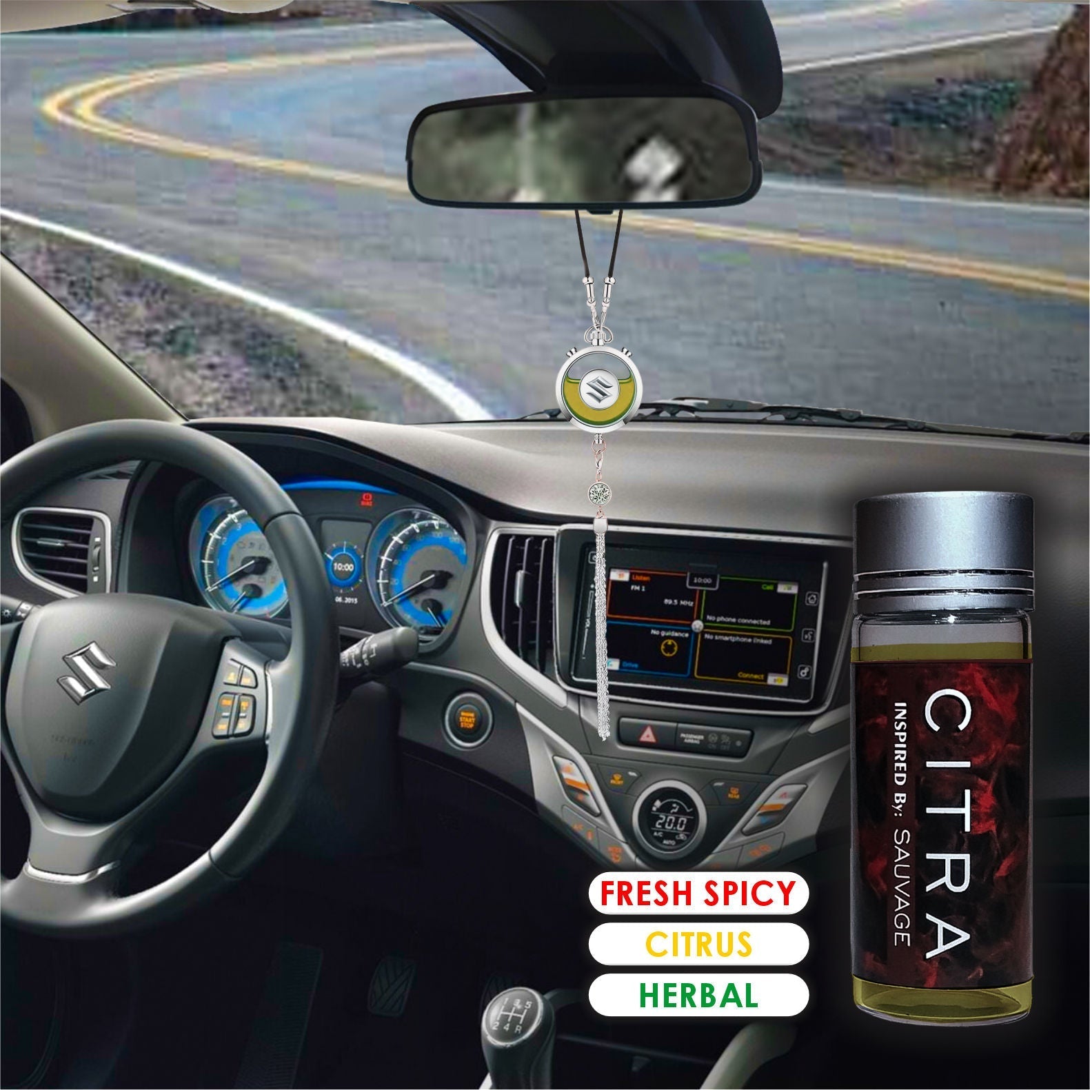 Car Perfume Pendant (Upgraded)