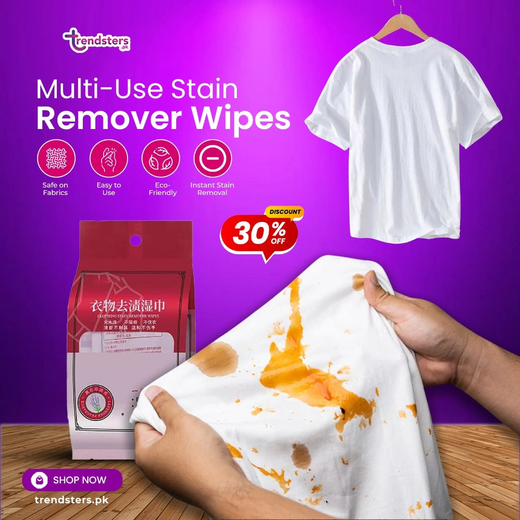 Multi-Use Stain Remover Wipes