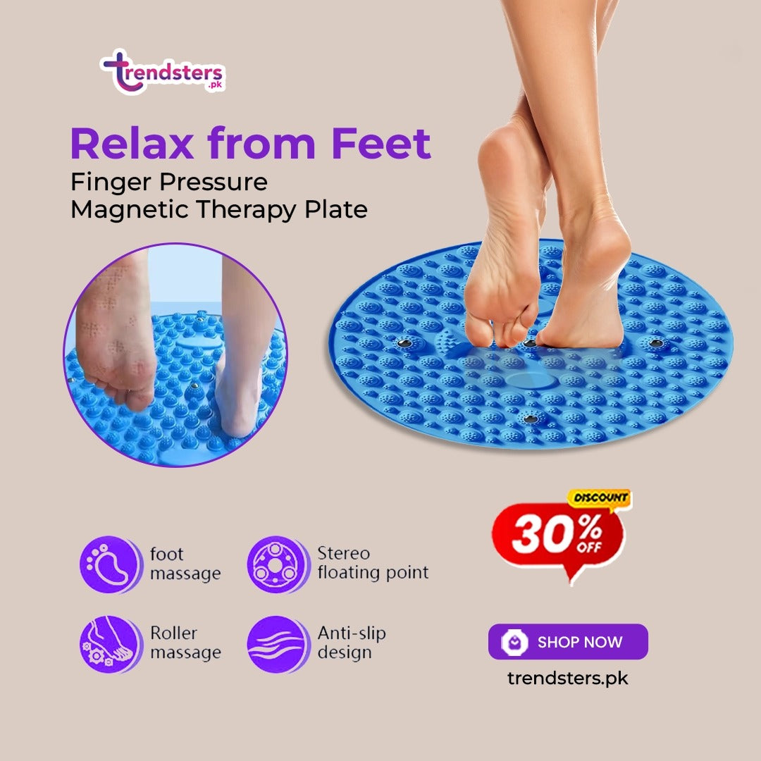 Finger Pressure Magnetic Therapy Plate