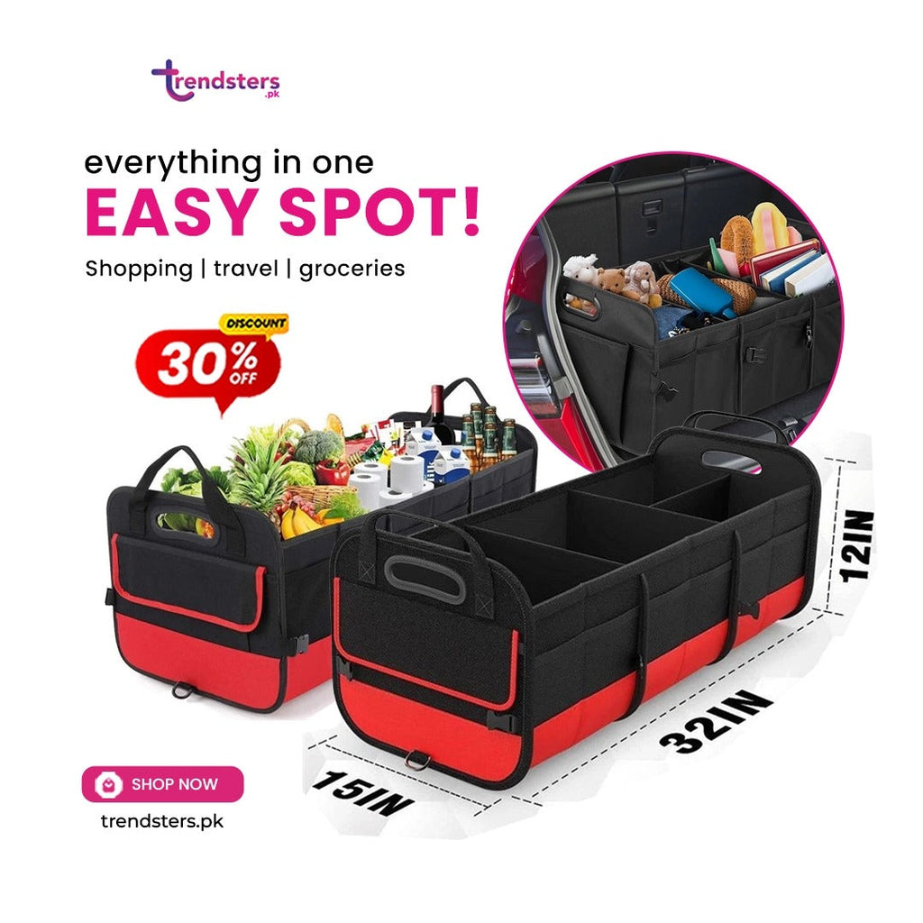 Car Trunk Organizer