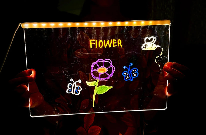 MagicGlow LED Note Board - Spacious Editition