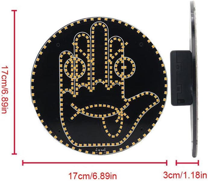 Car Fun emoji Gesture LED