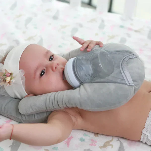 Portable Self-Feeding Pillow