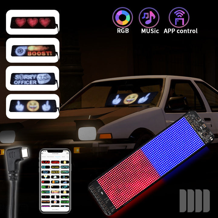 LED Matrix Display Panel - Car Sign